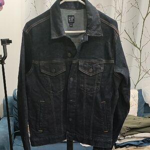 GAP Men's Dark Denim Jacket